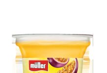 Летние йогурты Muller Froop со свежими вкусами: дыня с мятой и маракуйя с кокосом